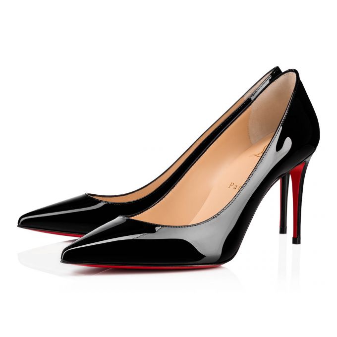 Christian Louboutin Kate 085 85 Patent Pumps Stiletto Kadın Siyah | Türkiye RR1-74587O7