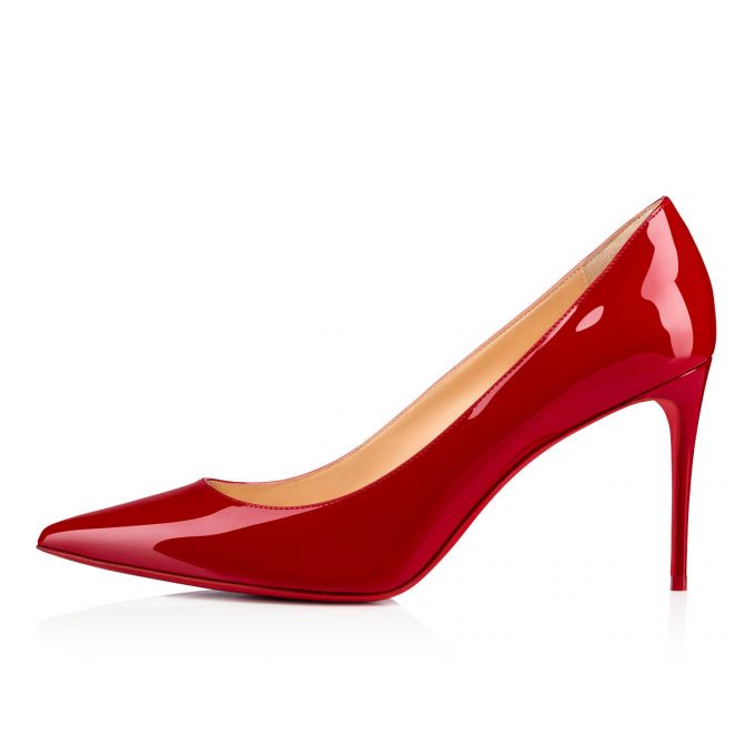 Christian Louboutin Kate 085 85 Patent Pumps Stiletto Kadın Kırmızı | Türkiye JJ0-53115B0