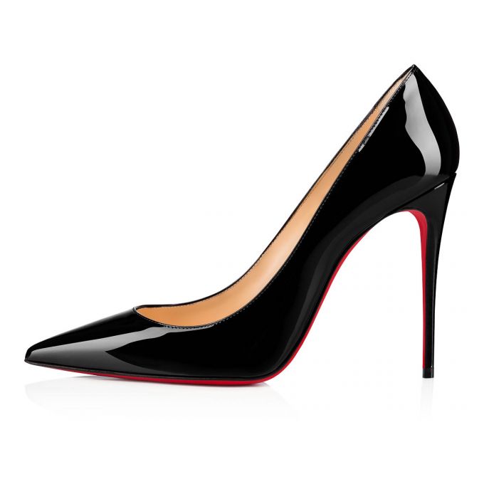 Christian Louboutin Kate 100 100 Patent Pumps Stiletto Kadın Siyah | Türkiye JN3-08630I1