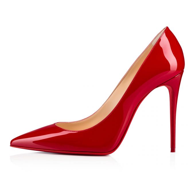 Christian Louboutin Kate 100 100 Patent Pumps Stiletto Kadın Kırmızı | Türkiye KE8-54695A3