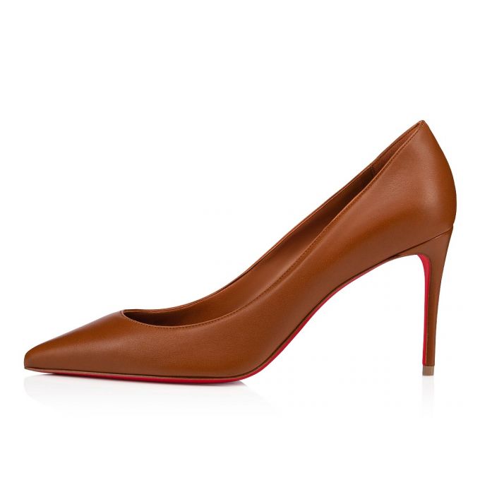 Christian Louboutin Kate 85 5/Lin 5 Nappa Pumps Stiletto Kadın Kahverengi | Türkiye FM0-13341T3