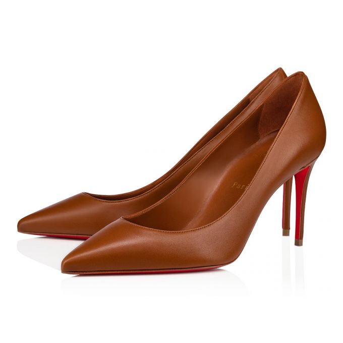 Christian Louboutin Kate 85 5/Lin 5 Nappa Pumps Stiletto Kadın Kahverengi | Türkiye FM0-13341T3