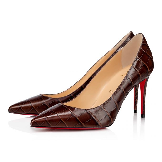 Christian Louboutin Kate 85 Calf Pumps Stiletto Kadın Kahverengi | Türkiye JM5-62066O4