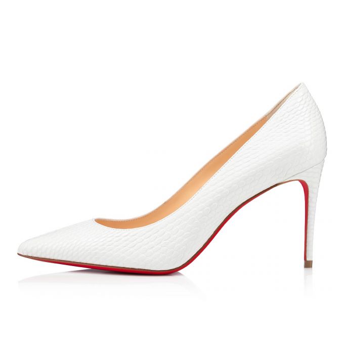 Christian Louboutin Kate 85 Calf Pumps Stiletto Kadın Beyaz | Türkiye FE9-83638J0