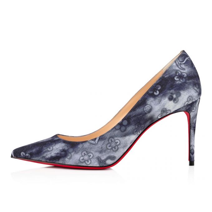 Christian Louboutin Kate 85 Cotton Pumps Stiletto Kadın Renkli | Türkiye WW5-08070G2