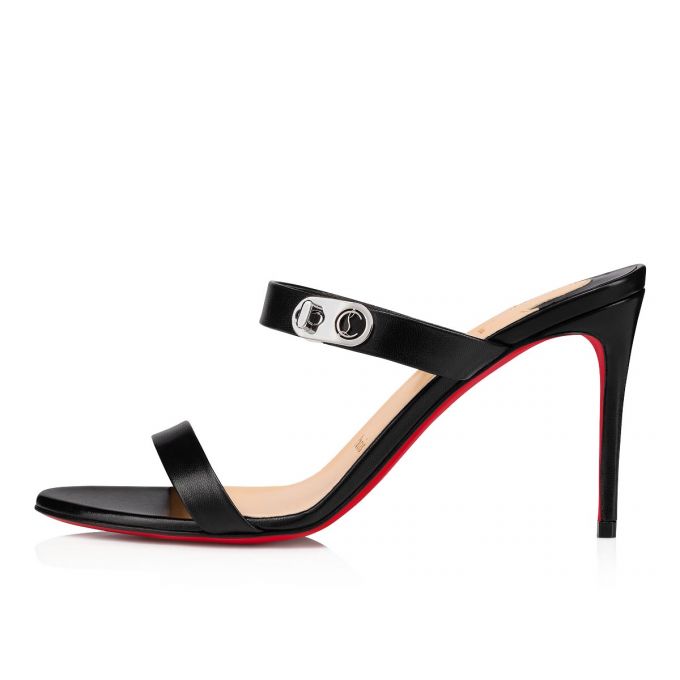 Christian Louboutin Lock Me 85 Sandaletler Sandalet Kadın Siyah | Türkiye NF4-84118M0