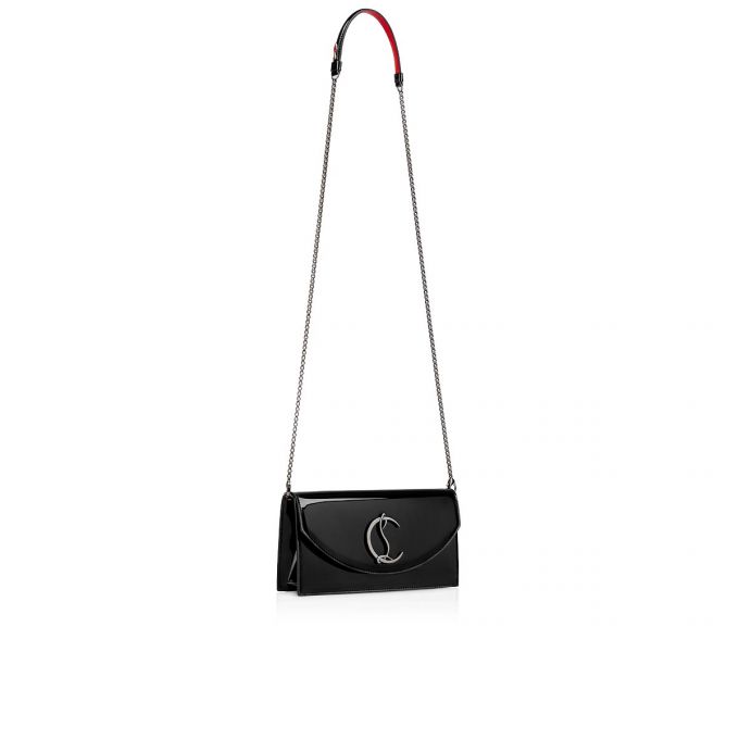 Christian Louboutin Loubi54 Classic Leather Pouches Kese Çanta Kadın Siyah | Türkiye WZ7-34633Q5