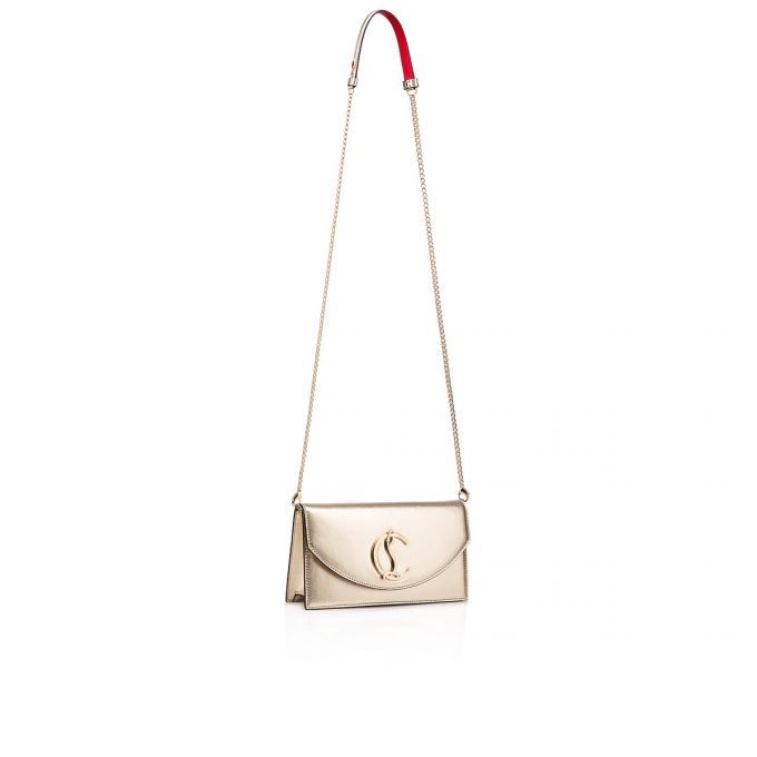 Christian Louboutin Loubi54 Creative Leather Cross Body Bags Atlet Çanta Kadın Gümüş | Türkiye MS3-29162E9