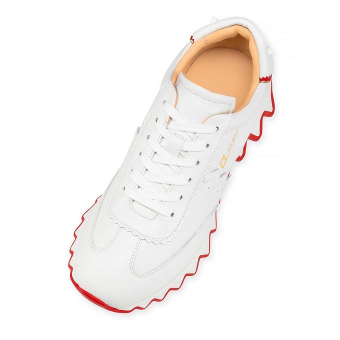 Christian Louboutin Loubishark Calf Sneakers Spor Ayakkabı Kadın Beyaz | Türkiye SF0-05780C7