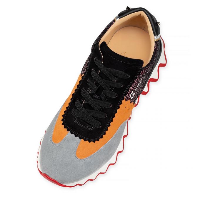 Christian Louboutin Loubishark Version Creative Leather Sneakers Spor Ayakkabı Erkek Renkli | Türkiye GF4-89898O1