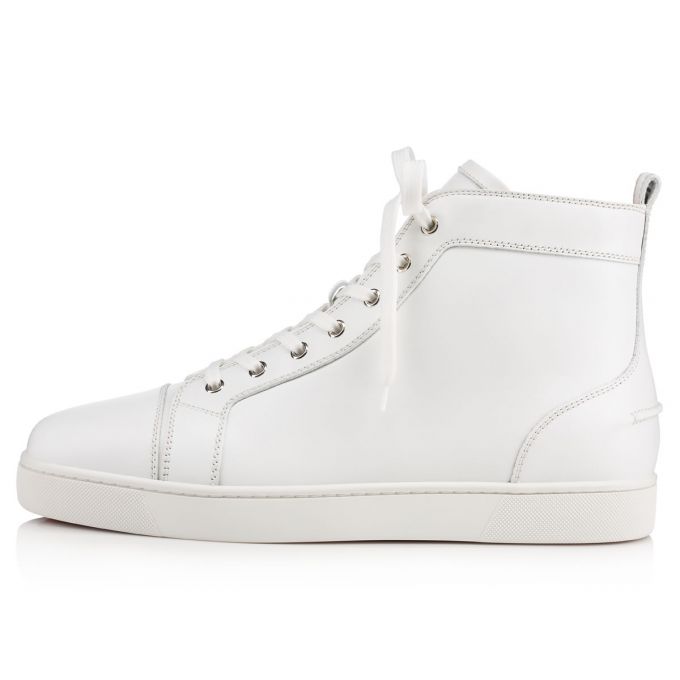 Christian Louboutin Louis 000 Calf Sneakers Spor Ayakkabı Erkek Beyaz | Türkiye VM1-13581T1