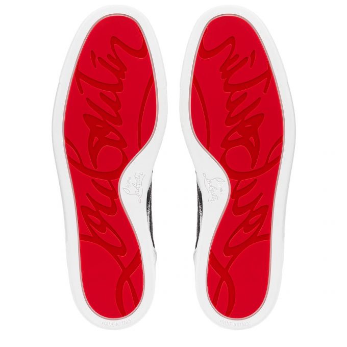 Christian Louboutin Louis Junior Orlato Cotton Sneakers Spor Ayakkabı Erkek Renkli | Türkiye BG3-84178E0