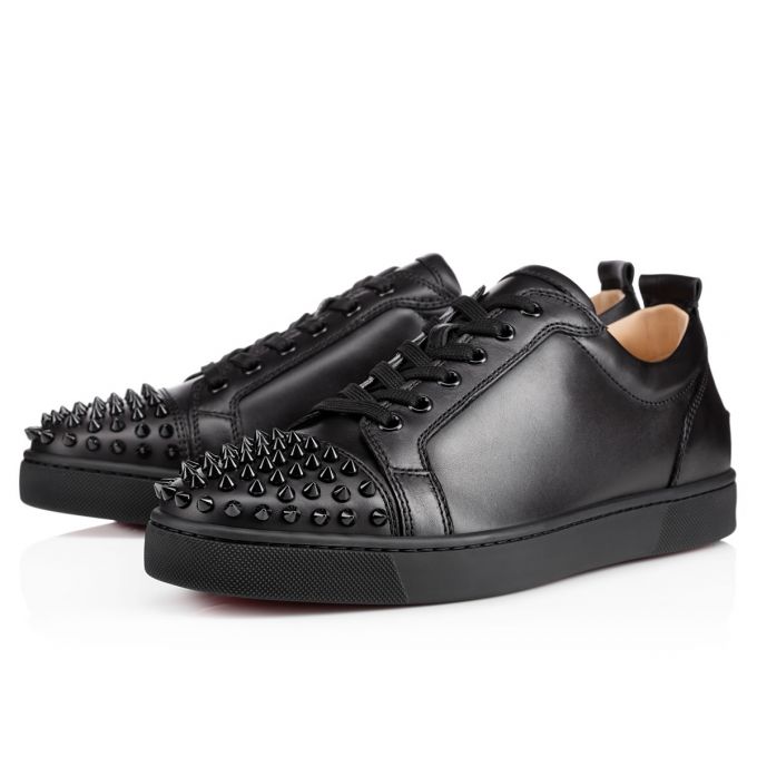 Christian Louboutin Louis Junior Sp 000 Calf Sneakers Spor Ayakkabı Erkek Siyah | Türkiye OM8-63616Q6