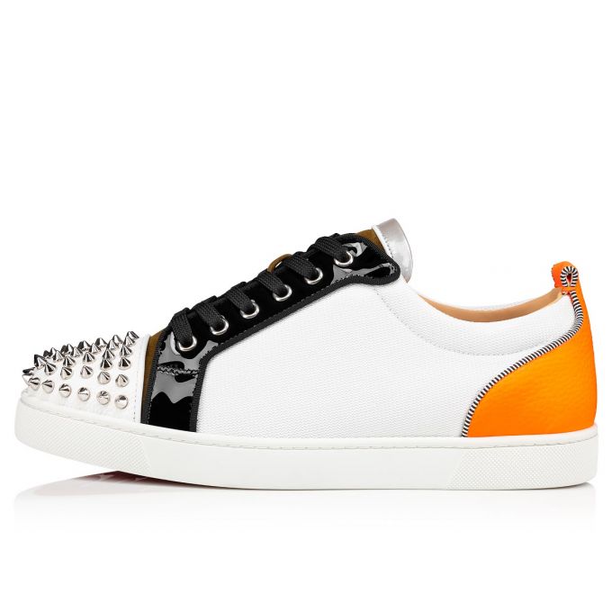 Christian Louboutin Louis Junior Spikes Orlato Creative Fabric Sneakers Spor Ayakkabı Erkek Renkli | Türkiye YJ4-99569V3