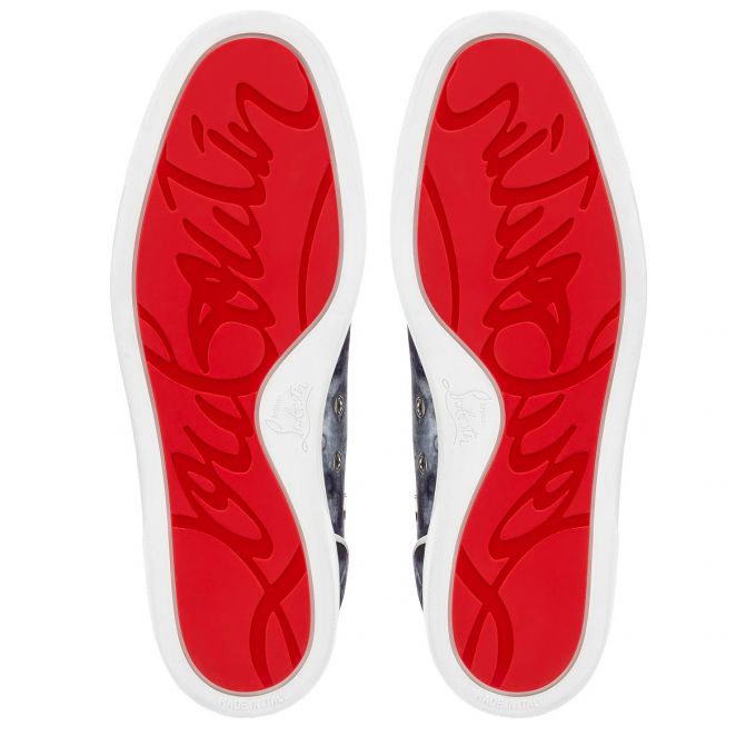 Christian Louboutin Louis Orlato Cotton Sneakers Spor Ayakkabı Erkek Renkli | Türkiye LO3-85138G2