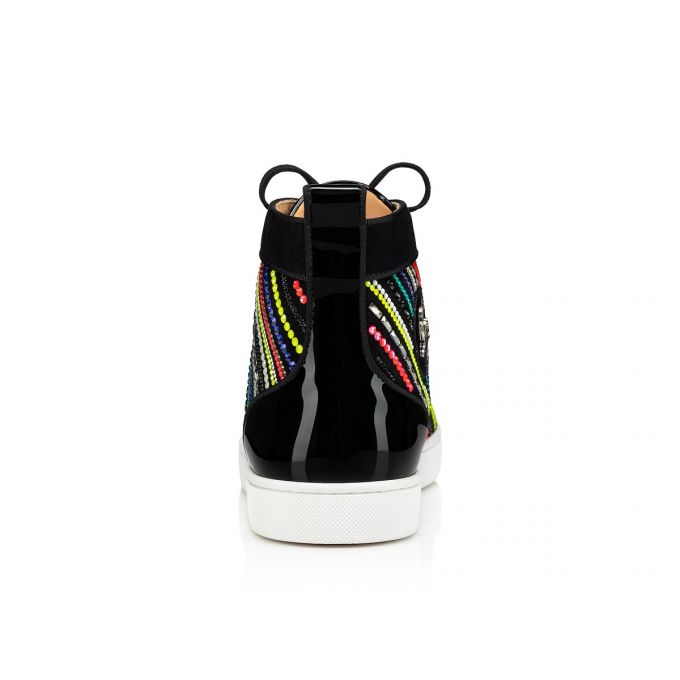 Christian Louboutin Louis Rays Sneakers Spor Ayakkabı Erkek Siyah Renkli | Türkiye WF2-09850K5