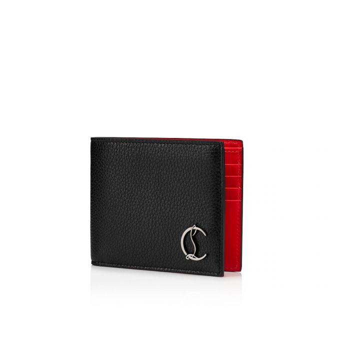 Christian Louboutin M Coolcard Wallet Calf Empire/ Classic Leather Wallets Cüzdan Erkek Siyah | Türkiye YB6-62816X0