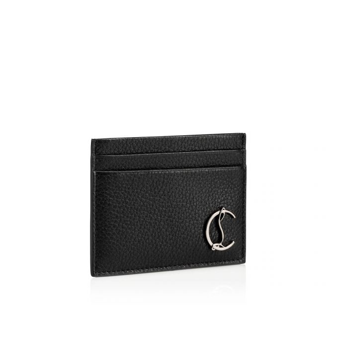 Christian Louboutin M Kios Classic Leather Card Holder Kartlık Erkek Siyah | Türkiye YA0-01530A5