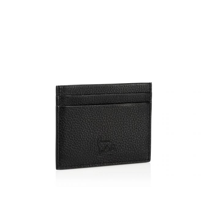 Christian Louboutin M Kios Classic Leather Card Holder Kartlık Erkek Siyah | Türkiye YA0-01530A5