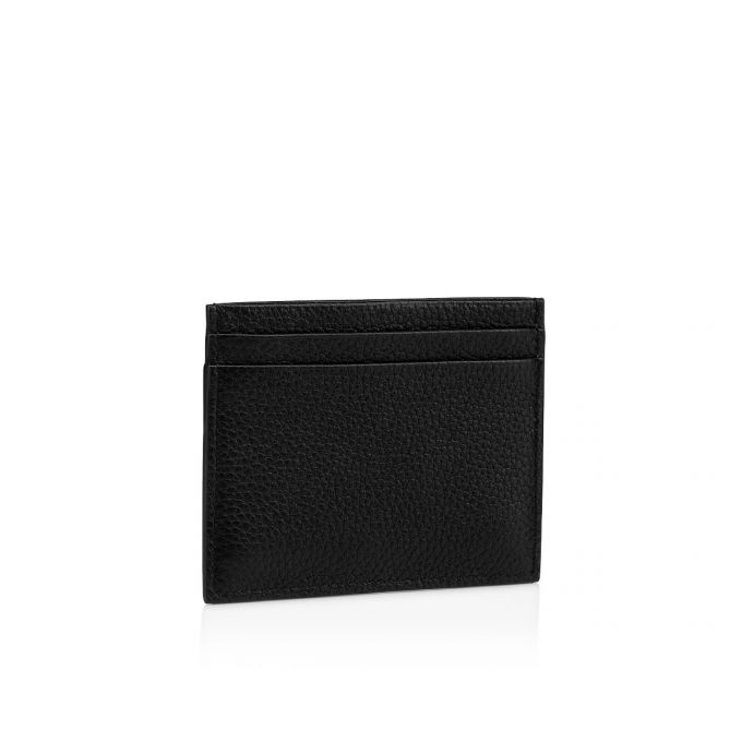 Christian Louboutin M Kios Classic Leather Card Holder Kartlık Erkek Kırmızı Siyah | Türkiye FB2-11191Q0