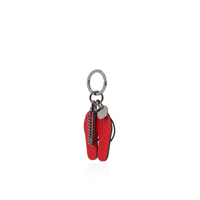 Christian Louboutin M Loubiflip Keyring Plastic Finish Keyrings Anahtarlık Erkek Siyah | Türkiye GF4-13361U8