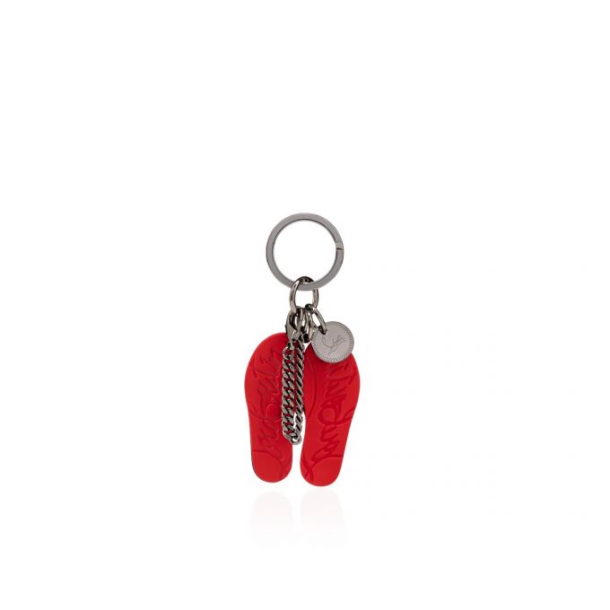 Christian Louboutin M Loubiflip Keyring Plastic Finish Keyrings Anahtarlık Erkek Siyah | Türkiye GF4-13361U8