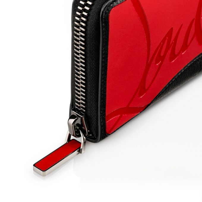 Christian Louboutin M Panettone Wal Classic Leather Wallets Cüzdan Erkek Kırmızı Siyah | Türkiye OE2-66376Y0