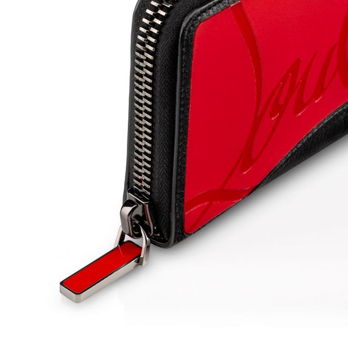 Christian Louboutin M Panettone Wal Classic Leather Wallets Cüzdan Erkek Kırmızı Siyah | Türkiye OE2-66376Y0