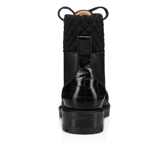 Christian Louboutin Mayr Boot Calf Boots Bot Kadın Siyah | Türkiye TZ6-46134U8