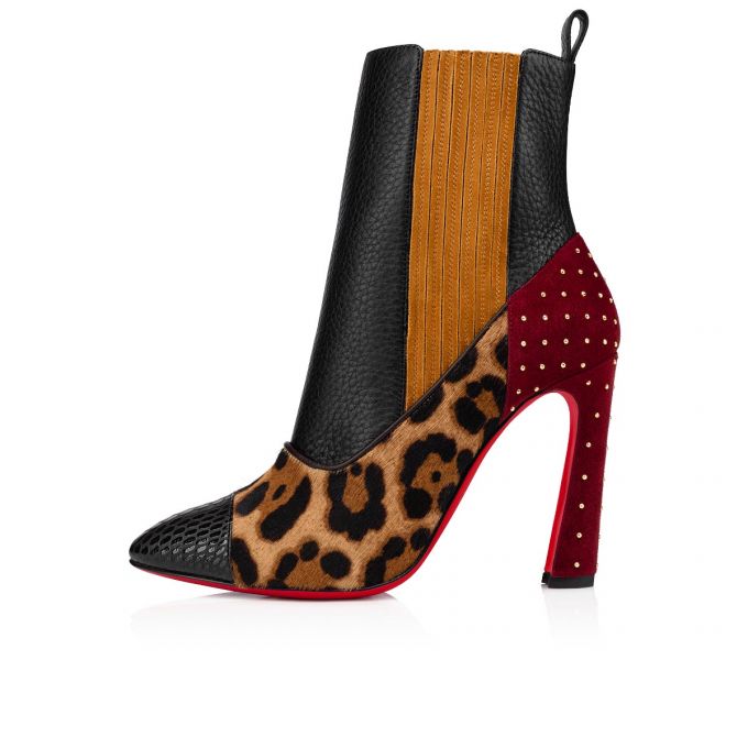 Christian Louboutin Me In The 90s Plume 100 Version Exotic Leather Boots Bot Kadın Renkli | Türkiye VN9-85618I1