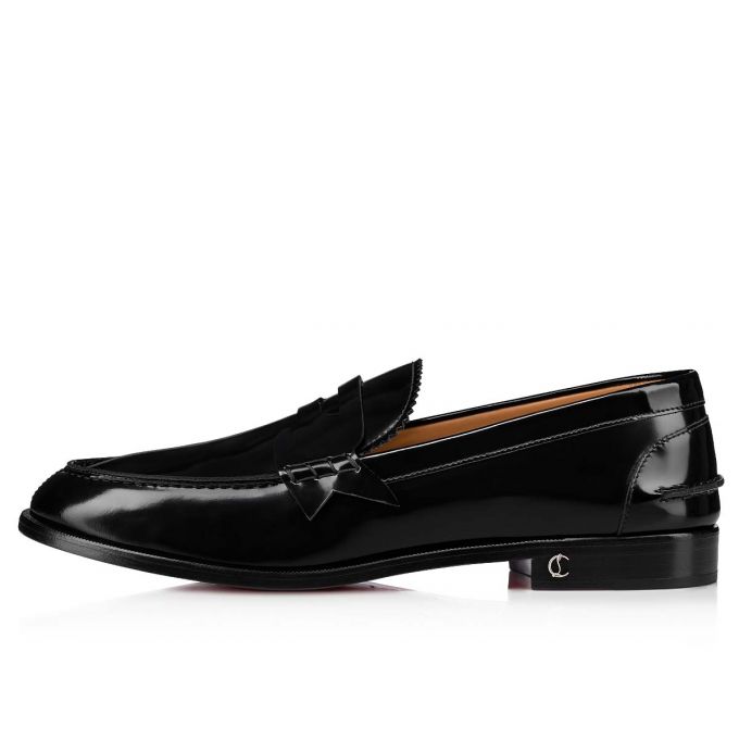 Christian Louboutin No Penny Calf Loafer Makosen Erkek Siyah | Türkiye CC4-37103F6