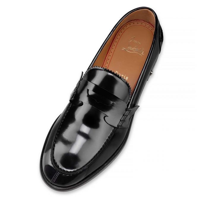 Christian Louboutin No Penny Calf Loafer Makosen Erkek Siyah | Türkiye CC4-37103F6