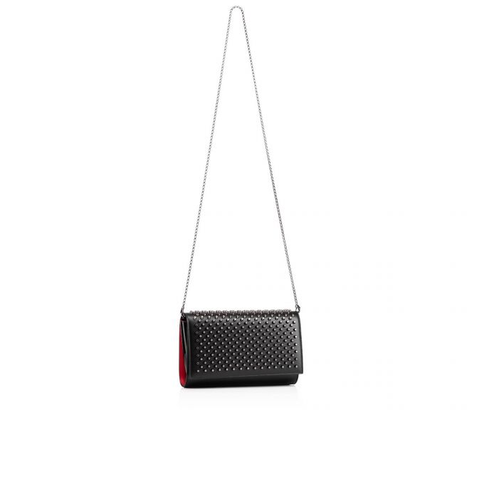 Christian Louboutin Paloma Clutch Classic Leather Cross Body Bags Atlet Çanta Kadın Siyah | Türkiye AH5-83778G5