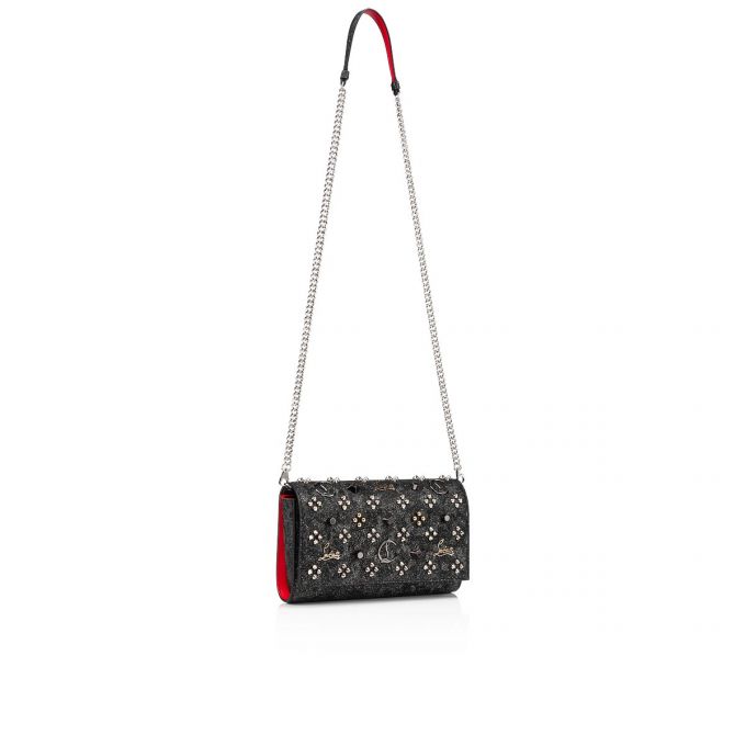 Christian Louboutin Paloma Clutch Creative Leather Cross Body Bags Atlet Çanta Kadın Siyah Renkli | Türkiye SE3-46494L5