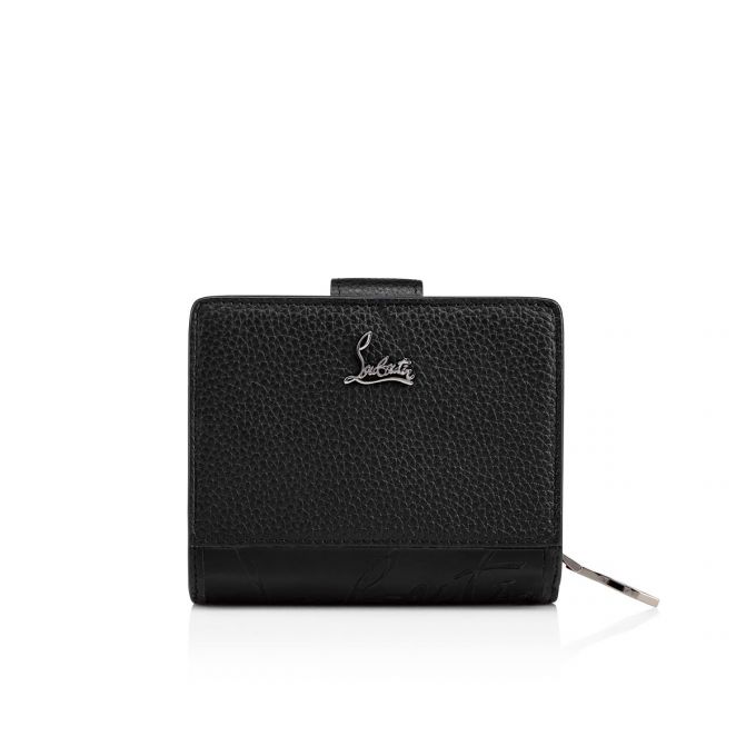 Christian Louboutin Paloma Mini Wll Classic Leather Wallets Cüzdan Kadın Siyah | Türkiye EB4-02100P4