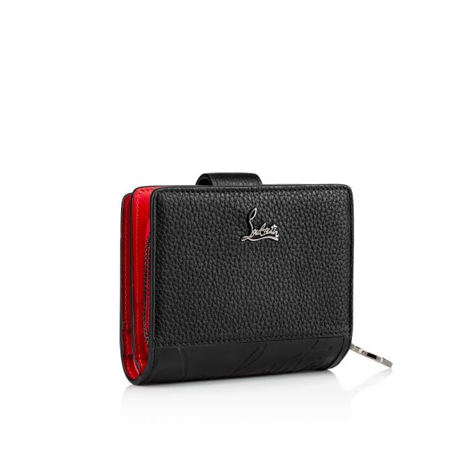 Christian Louboutin Paloma Mini Wll Classic Leather Wallets Cüzdan Kadın Siyah | Türkiye EB4-02100P4