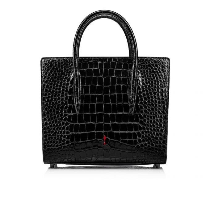 Christian Louboutin Paloma S Medium Creative Leather Top Handles Top Handles Kadın Siyah | Türkiye OE0-82768I5