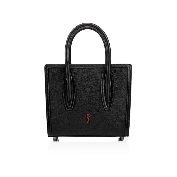 Christian Louboutin Paloma S Mini Classic Leather Top Handles Top Handles Kadın Siyah | Türkiye NL8-04370W9