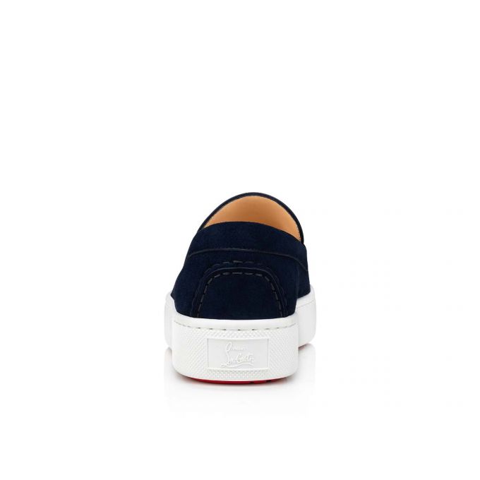 Christian Louboutin Paqueboat Calf Boat Shoes Tekne Ayakkabısı Erkek Mavi | Türkiye KE8-97939N7