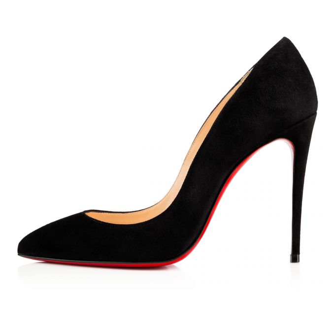 Christian Louboutin Pigalle Follies 100 100 Veau Velours Pumps Stiletto Kadın Siyah | Türkiye OH9-22602M9