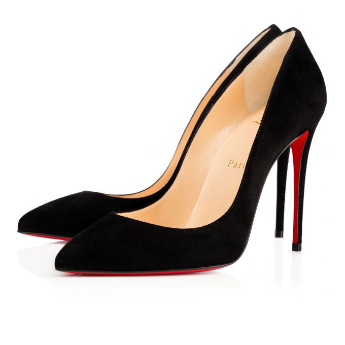 Christian Louboutin Pigalle Follies 100 100 Veau Velours Pumps Stiletto Kadın Siyah | Türkiye OH9-22602M9