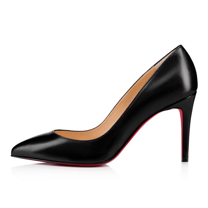 Christian Louboutin Pigalle Nappa Shiny 85 Lambskin Pumps Stiletto Kadın Siyah | Türkiye SD2-88858X5