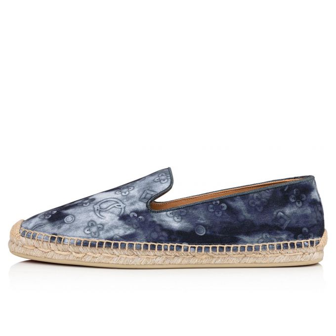 Christian Louboutin Punk Nanou Cotton Espadriller Espadriller & Sandaletler Erkek Renkli | Türkiye YA1-31503Y4