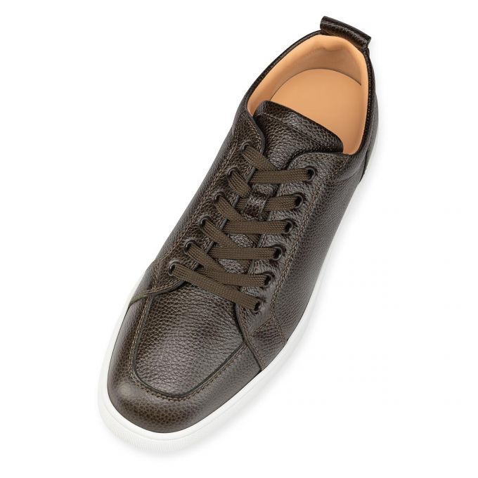 Christian Louboutin Rantulow 000 Alpino Calf Sneakers Spor Ayakkabı Erkek Çikolata | Türkiye JG2-05260V1