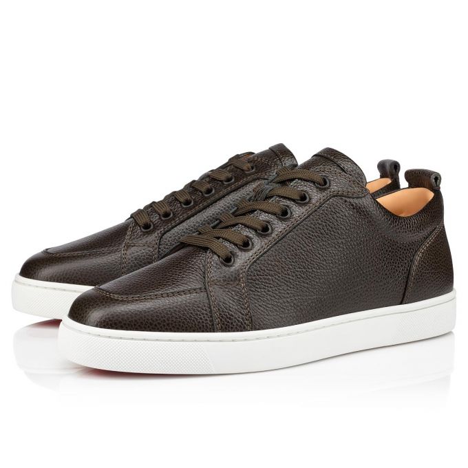 Christian Louboutin Rantulow 000 Alpino Calf Sneakers Spor Ayakkabı Erkek Çikolata | Türkiye JG2-05260V1