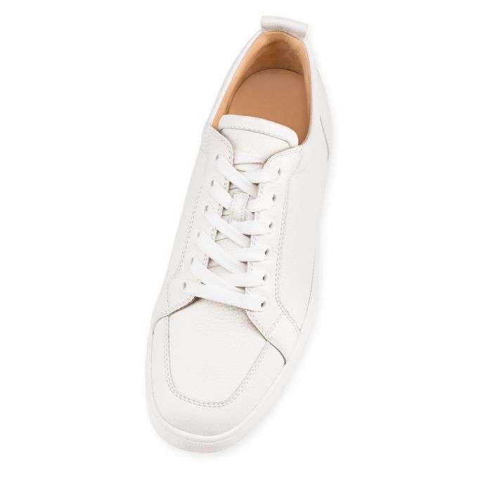 Christian Louboutin Rantulow 000 Latte Calf Sneakers Spor Ayakkabı Erkek Beyaz | Türkiye DH7-75057C0