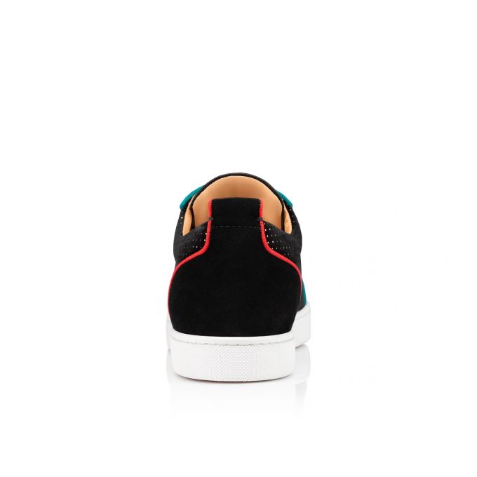 Christian Louboutin Rantulow Orlato Velvet Sneakers Spor Ayakkabı Erkek Siyah Renkli | Türkiye ID1-29632F4