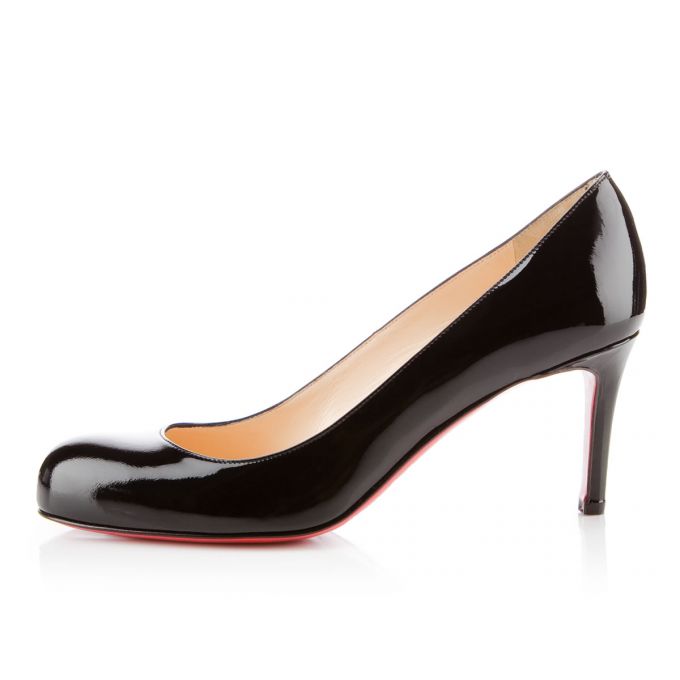 Christian Louboutin Simple Pump 070 70 Patent Pumps Stiletto Kadın Siyah | Türkiye ZP5-75527J5