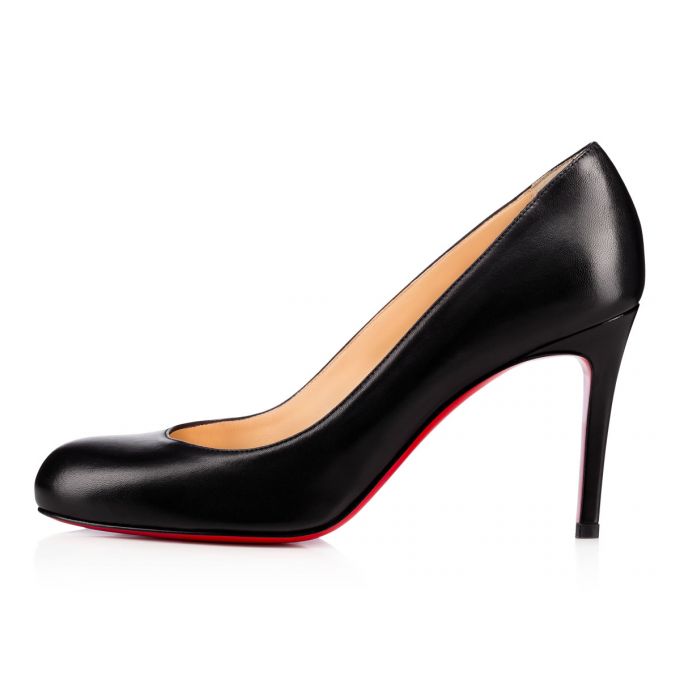 Christian Louboutin Simple Pump 085 85 Nappa Pumps Stiletto Kadın Siyah | Türkiye BJ1-93589U4