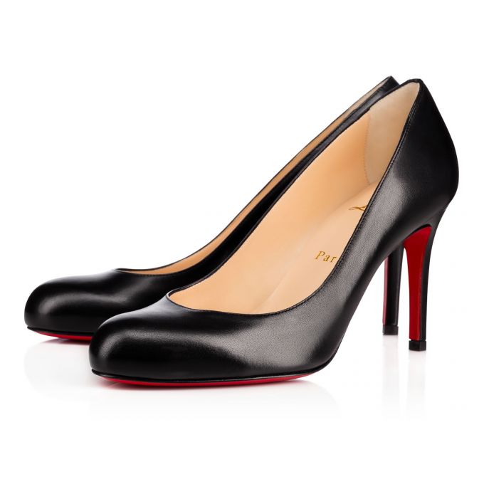 Christian Louboutin Simple Pump 085 85 Nappa Pumps Stiletto Kadın Siyah | Türkiye BJ1-93589U4